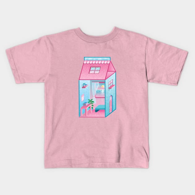 Sea Breeze house Kids T-Shirt by Hafsa_Aly